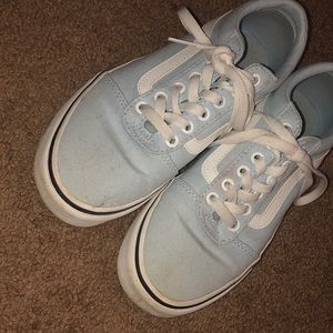 Blue vans womens 8
